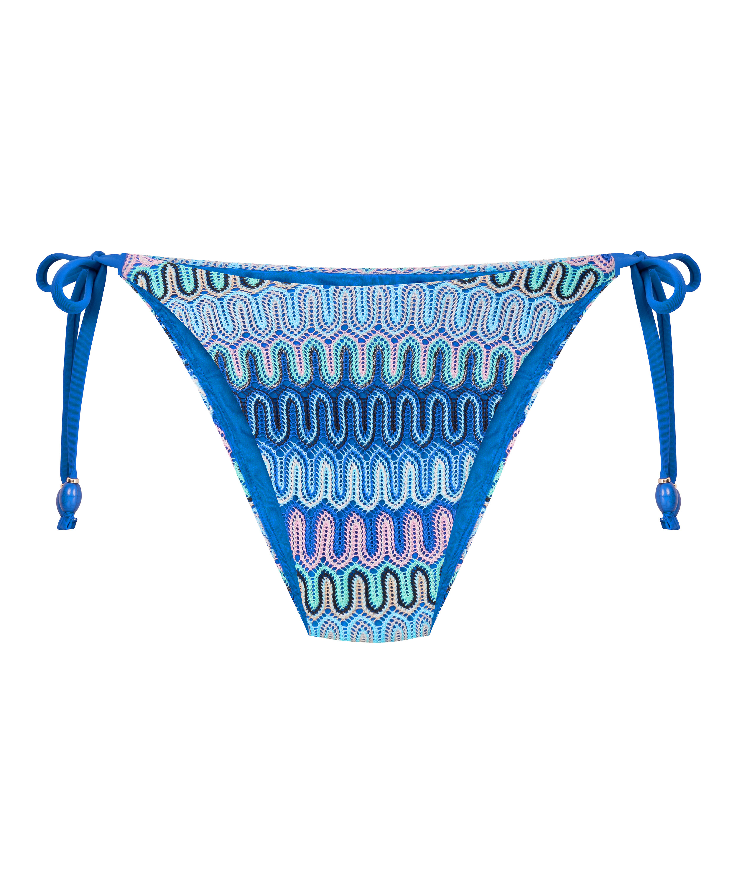 Cali Highleg Bikini Bottom, Blue, main