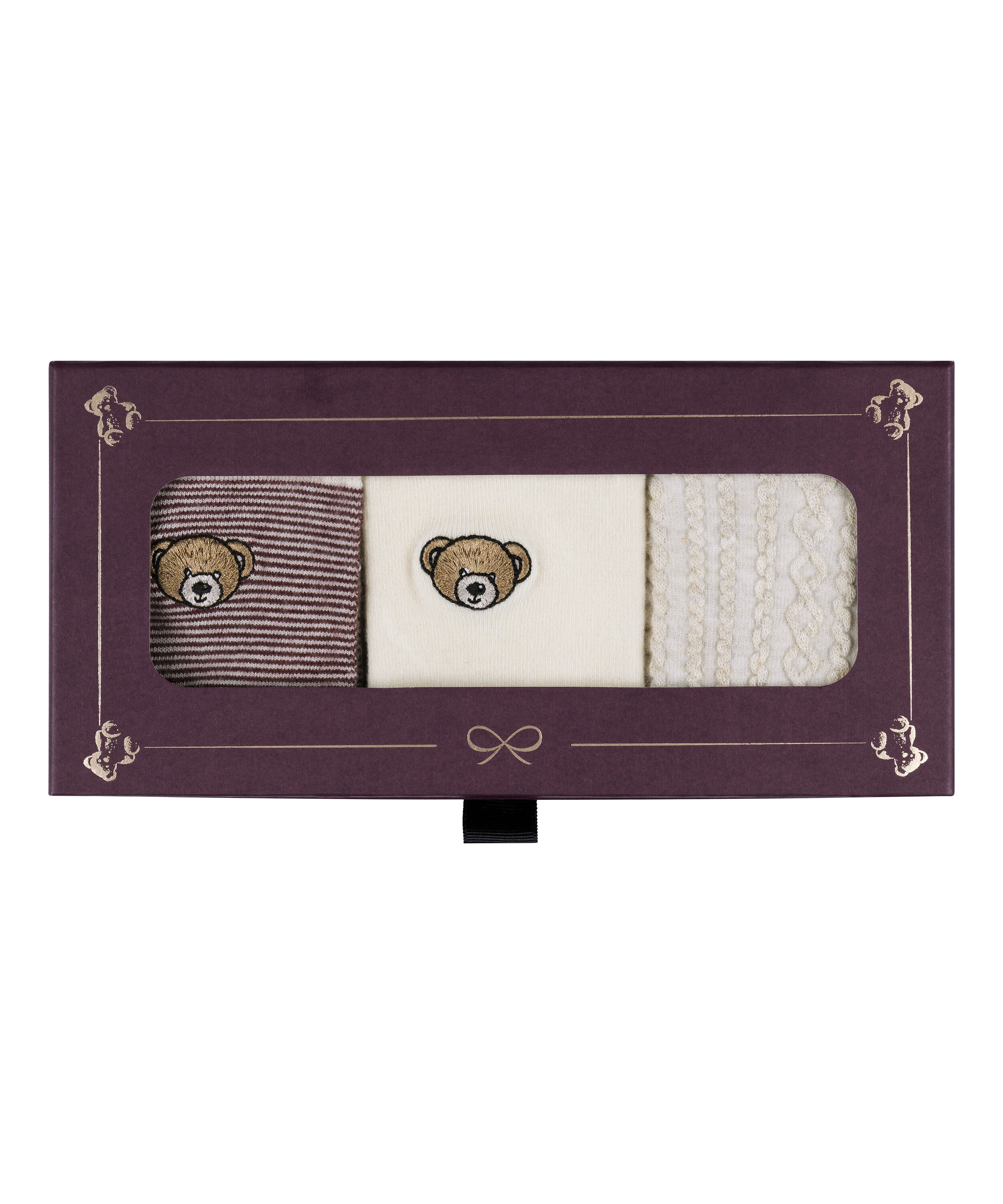 3 pack Giftpack Socks, White