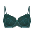 Padded Underwired Bra Emily, Green