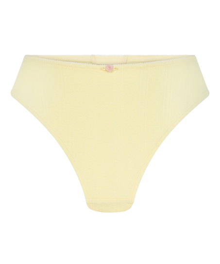 Pointelle Brazilian, Yellow