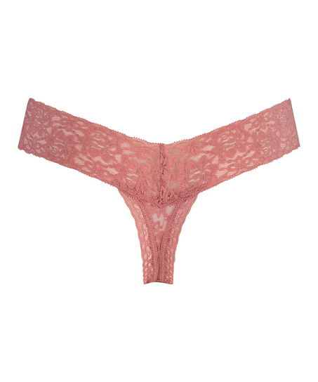 Extra Low V-Thong, Pink