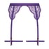Isabelle Suspenders, Purple