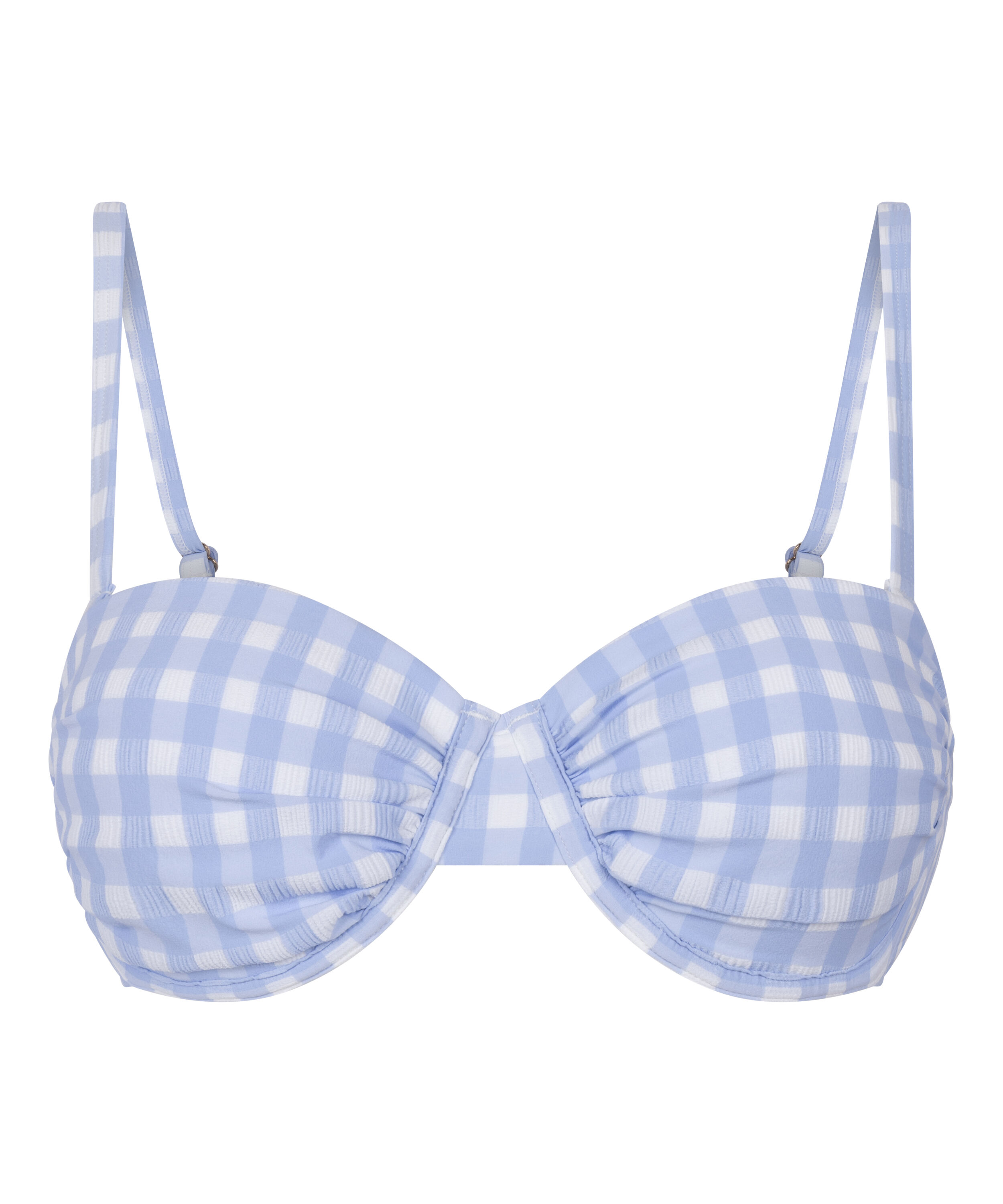 Padded Underwired Bikini Top Amalfi, Blue