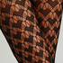 Tights Fishnet Hearts, Black