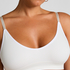 Dide Triangle Bralette, White