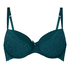 Isadora Padded Underwired Bra, Green
