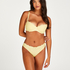 Marine Padded Underwired Bra, Yellow