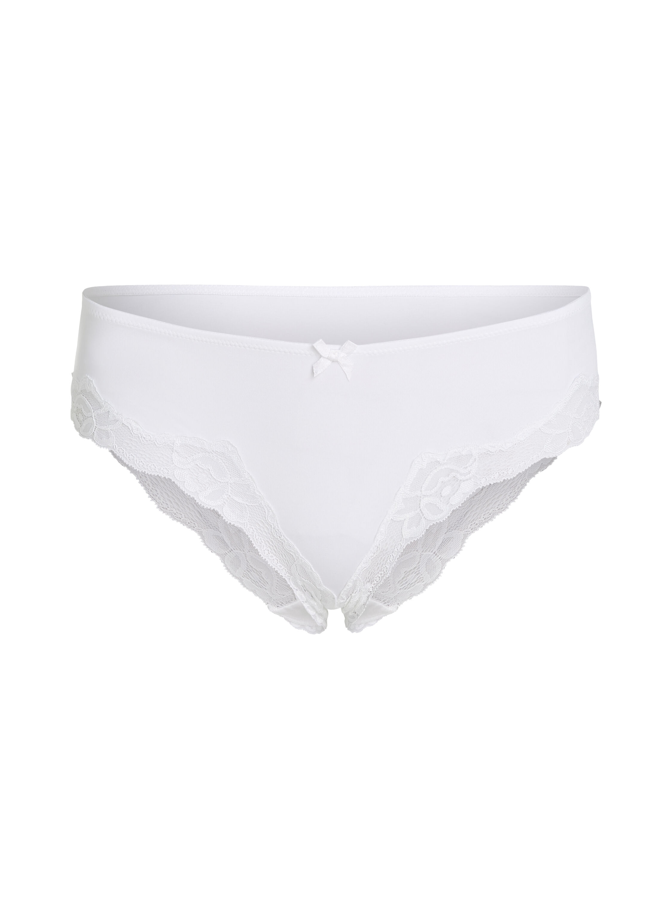 Secret Lace Brief, White