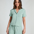 Essential Jersey Short-Sleeved Jacket, Green