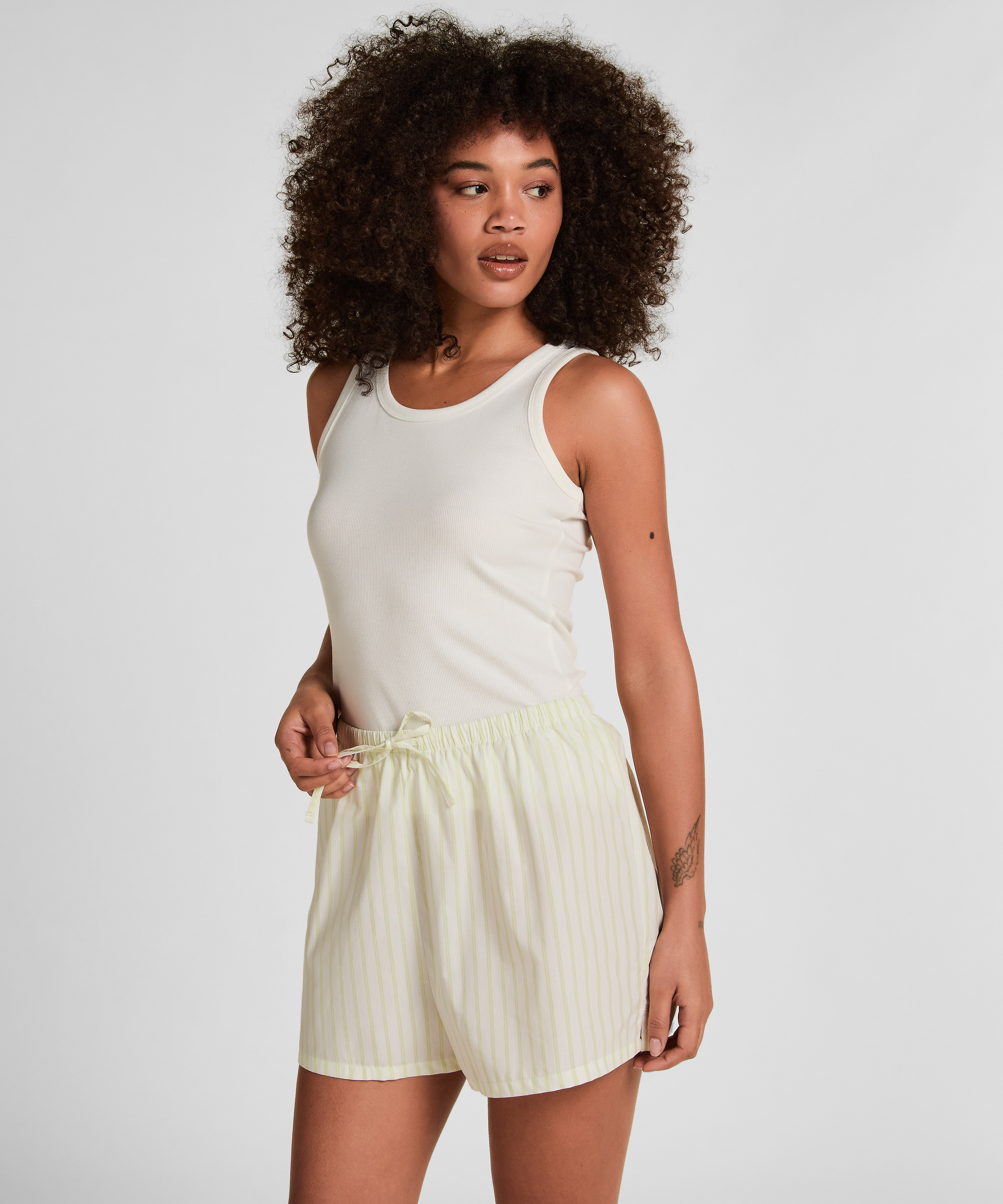 Short Poplin, Green, main