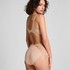 Mid Waisted Knickers Superslip Lace, Beige