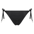 Cannes Brazilian bikini bottoms Vivian Hoorn, Black