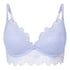 Emilia Padded Underwired Push-Up Bra, Blue