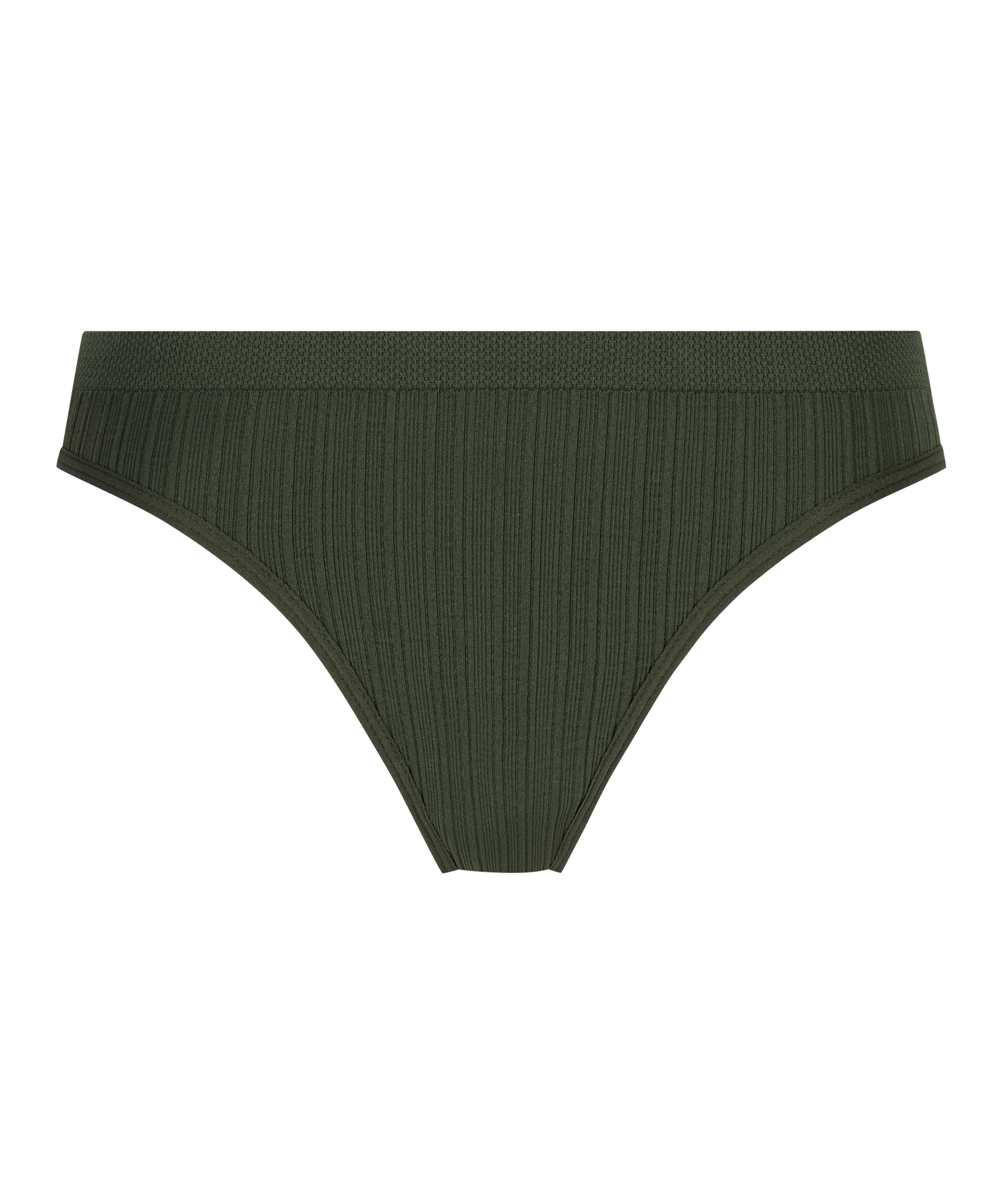 Dianne High Leg Thong, Green, main