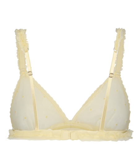 Bralette Flora, Yellow