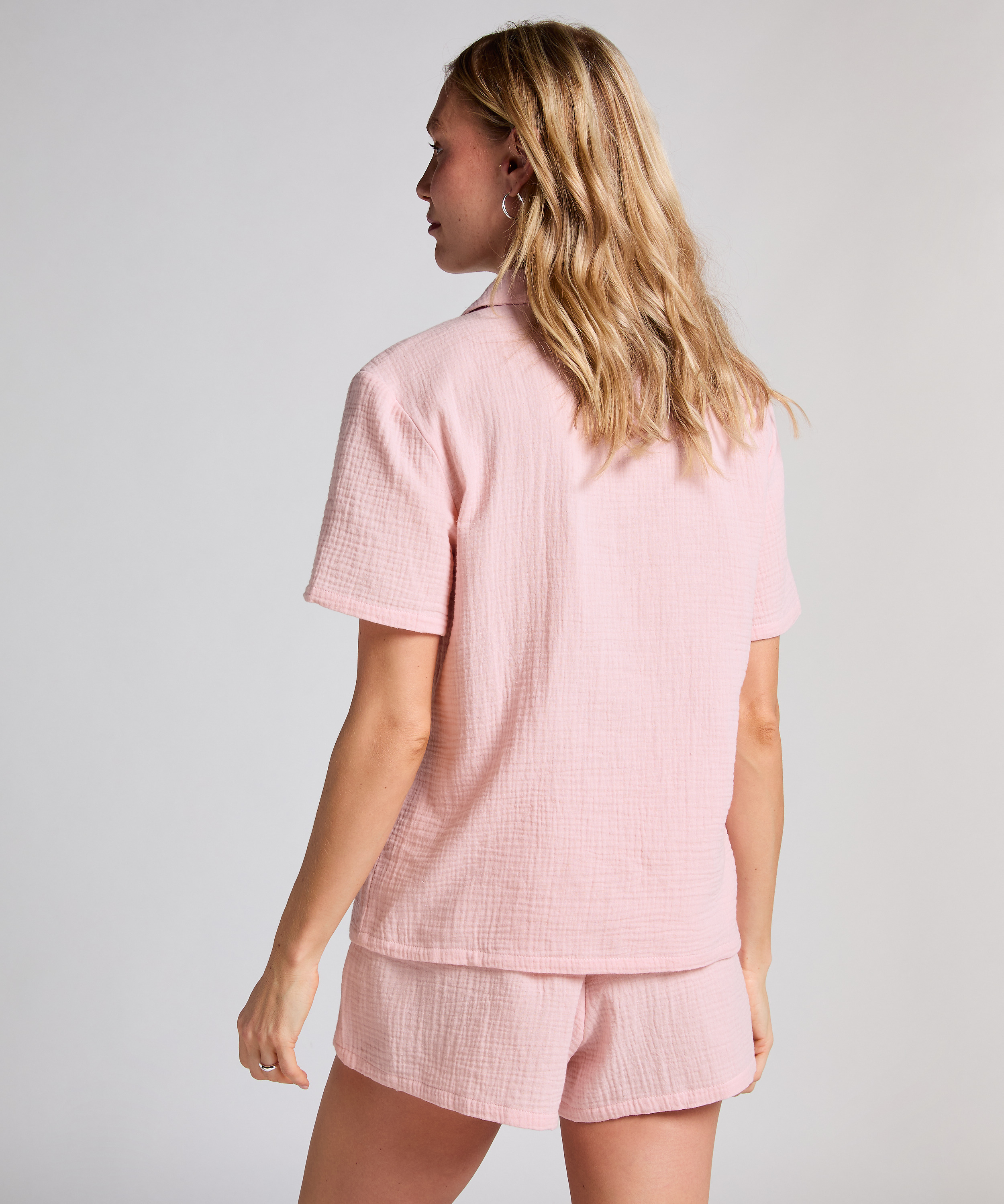 Muslin Jacket, Pink, main