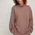 Top viscose mock neck, Brown
