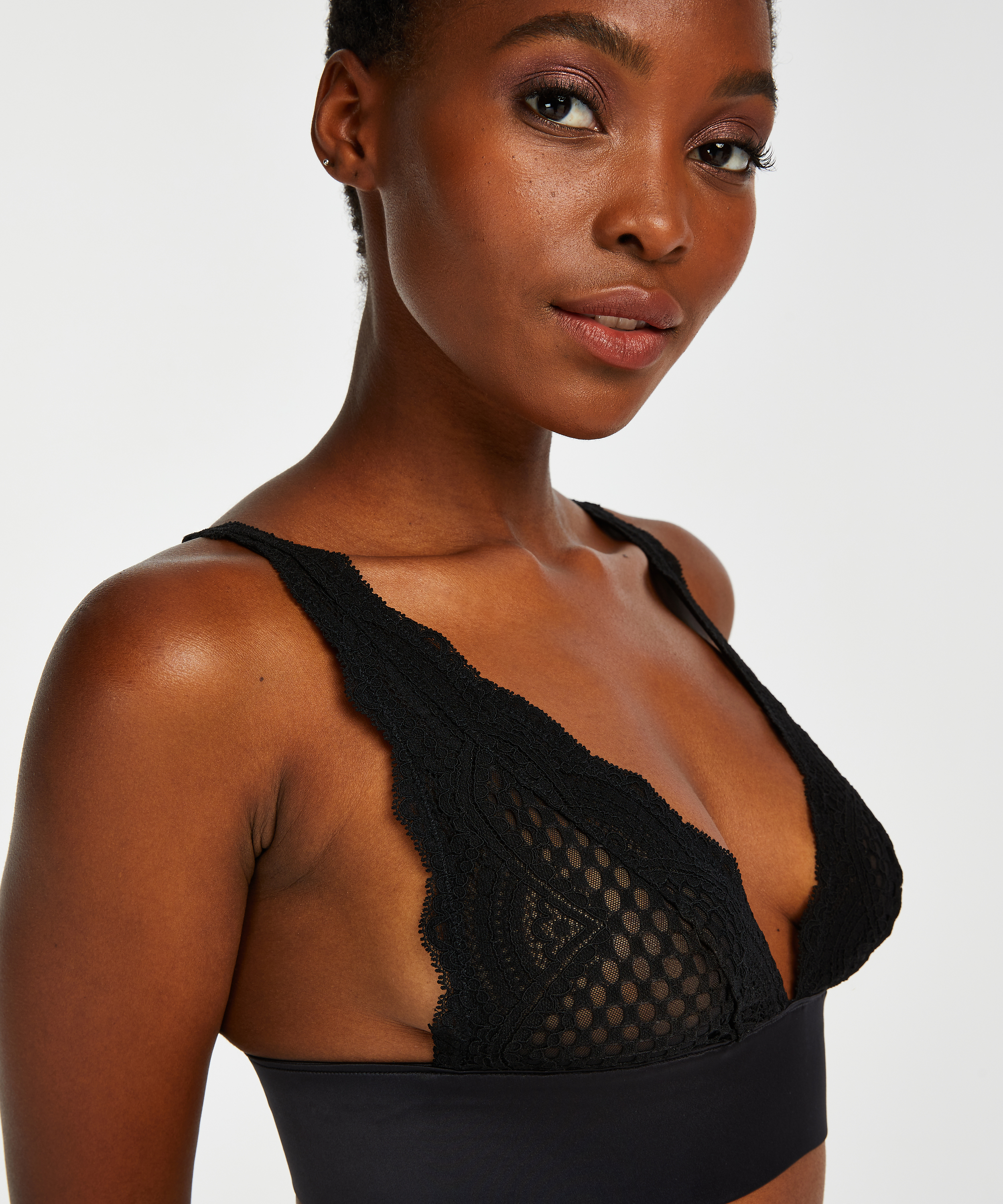 Bralette Duckie, Black, main