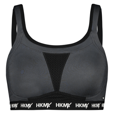 HKMX Sports bra The Elite Level 3, Gray