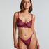 Isabelle Non-Padded Underwired Bra, Purple