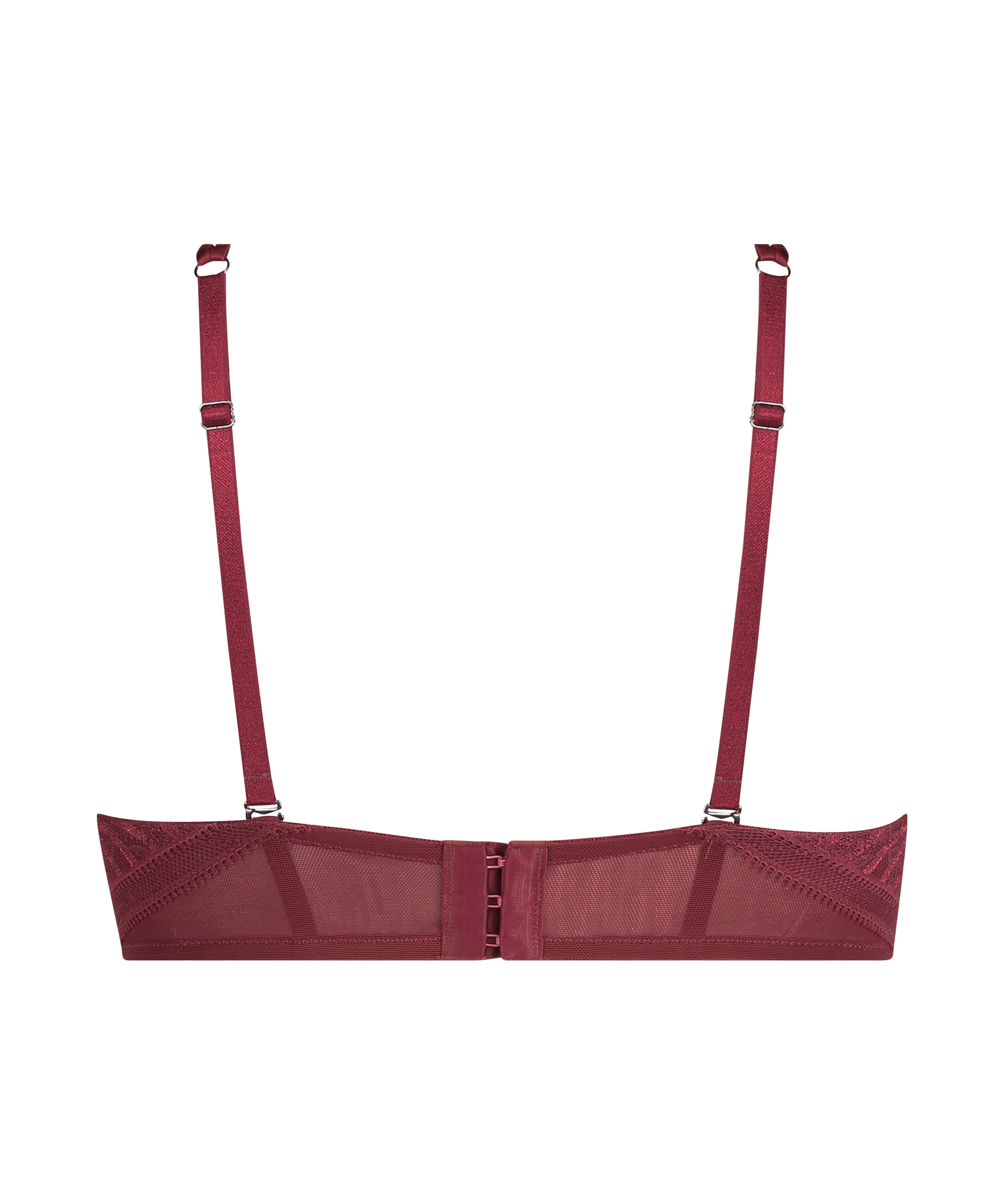 Kriss padded strapless underwired bra I AM Danielle, Red, main