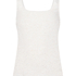 Singlet Tanktop Soft Cotton, Beige