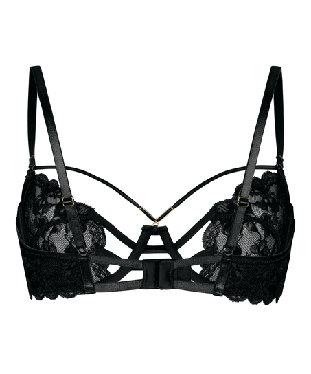 Non-Padded Underwired Bra Zara, Black