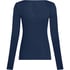 super soft Boatneck shirt with Cashmere, Blue