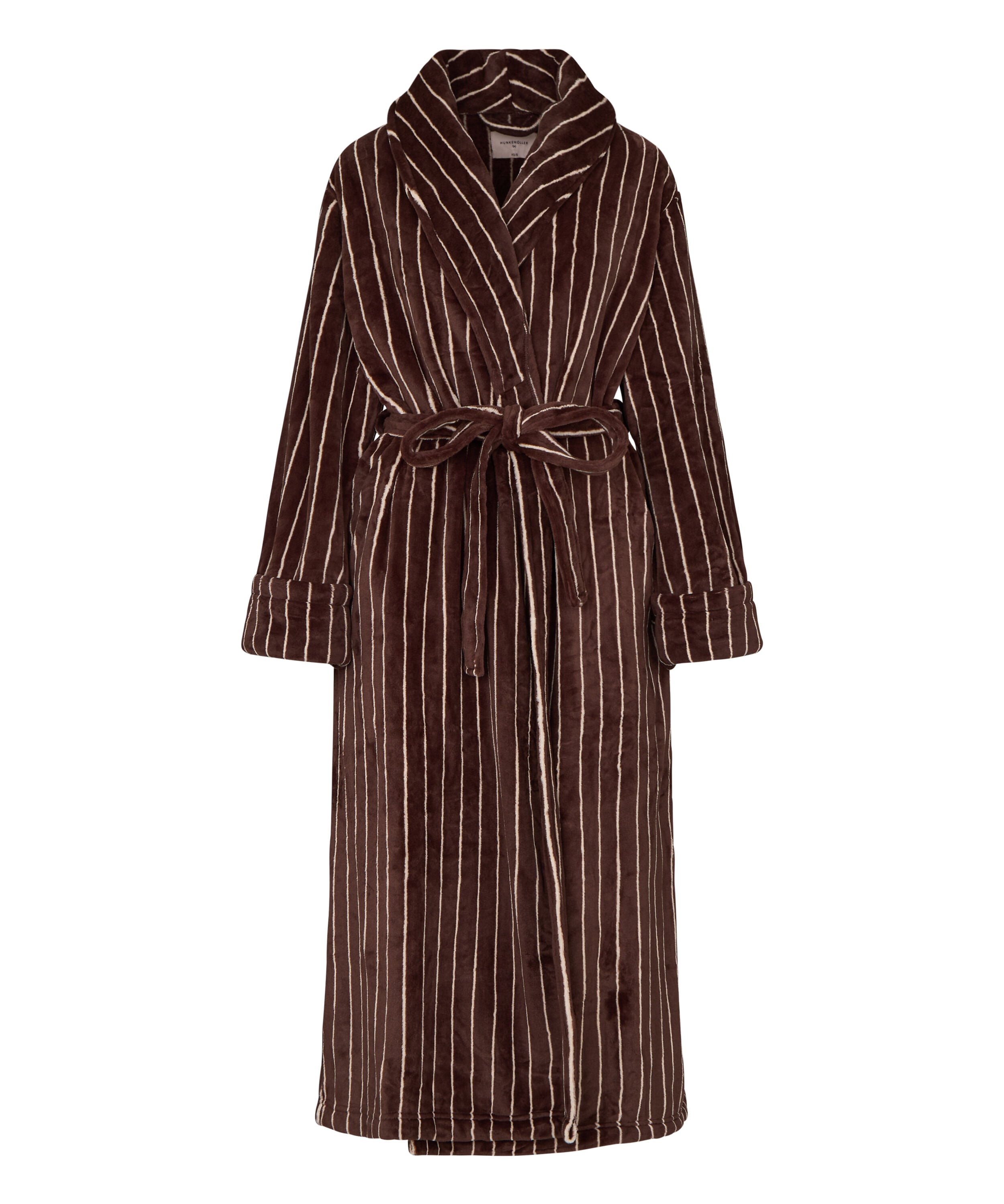 Soft Fleece Bathrobe, Brown