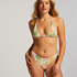 Tropics Triangle Bikini Top, White
