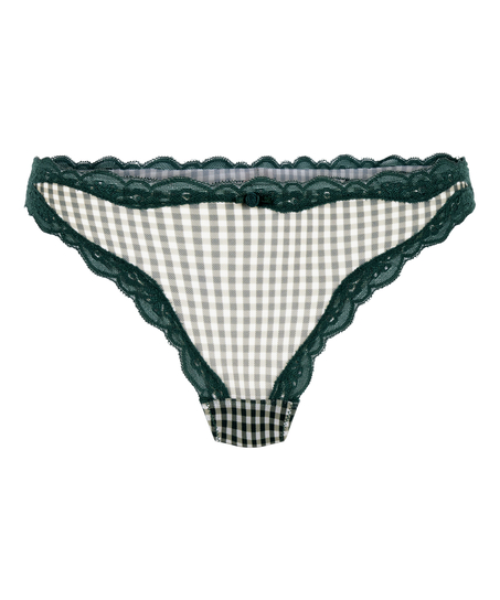 Liz Highleg Thong, Green