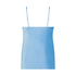 Rib Velours Cami Top, Blue