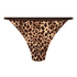 Seamless thong, Brown
