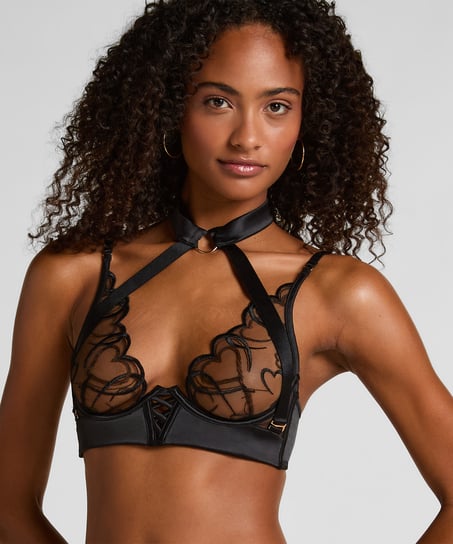 Olivia Non-Padded Underwired Bra, Black