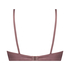 Hannako Non-padded underwired bra, Purple