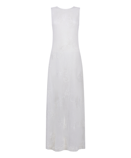 Beach Dress, White