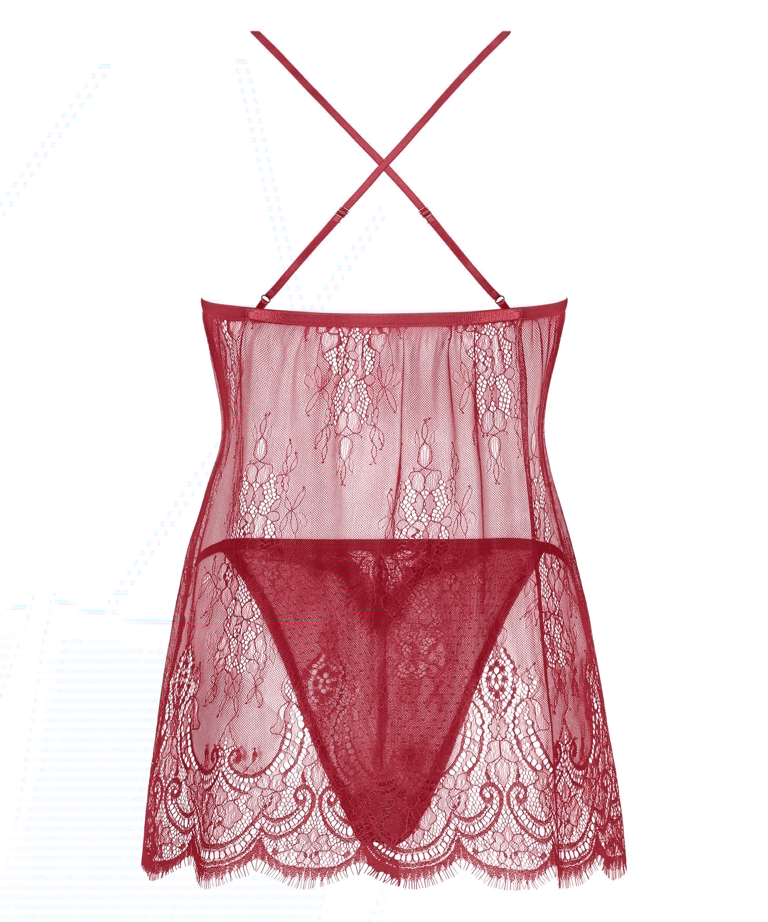Aldana Babydoll, Red, main