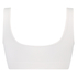 Seamless Crop Top, White