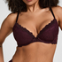 Padded Underwired Bra Aveline, Purple