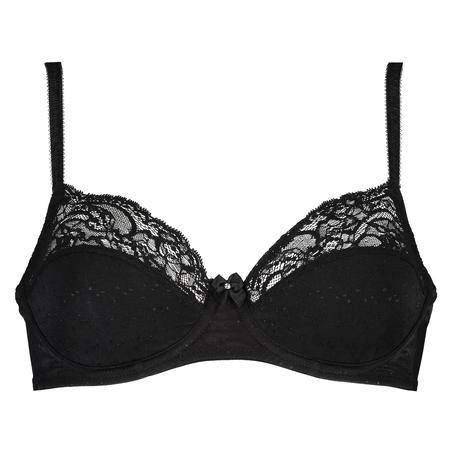 Sophie Non-Padded Underwired Bra, Black