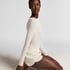 super soft Boatneck shirt with Cashmere, White