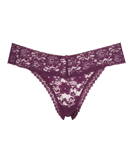 Extra Low V-Thong, Purple
