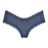 V-Shaped Microfibre Brazilian, Blue