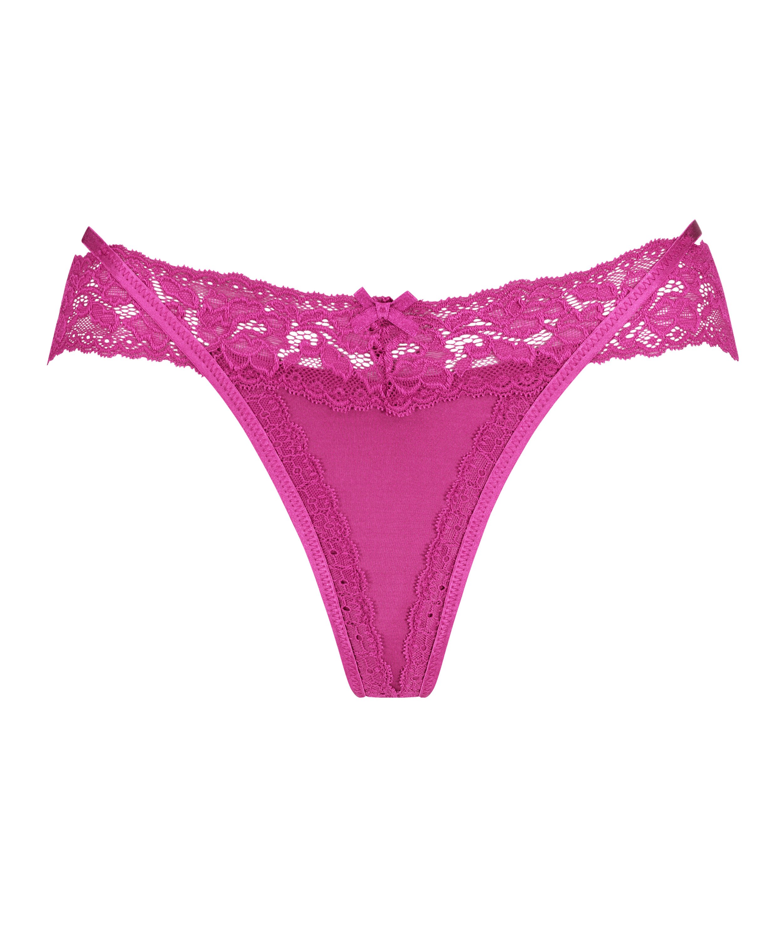 Elliena Extra Low V Thong, Pink, main