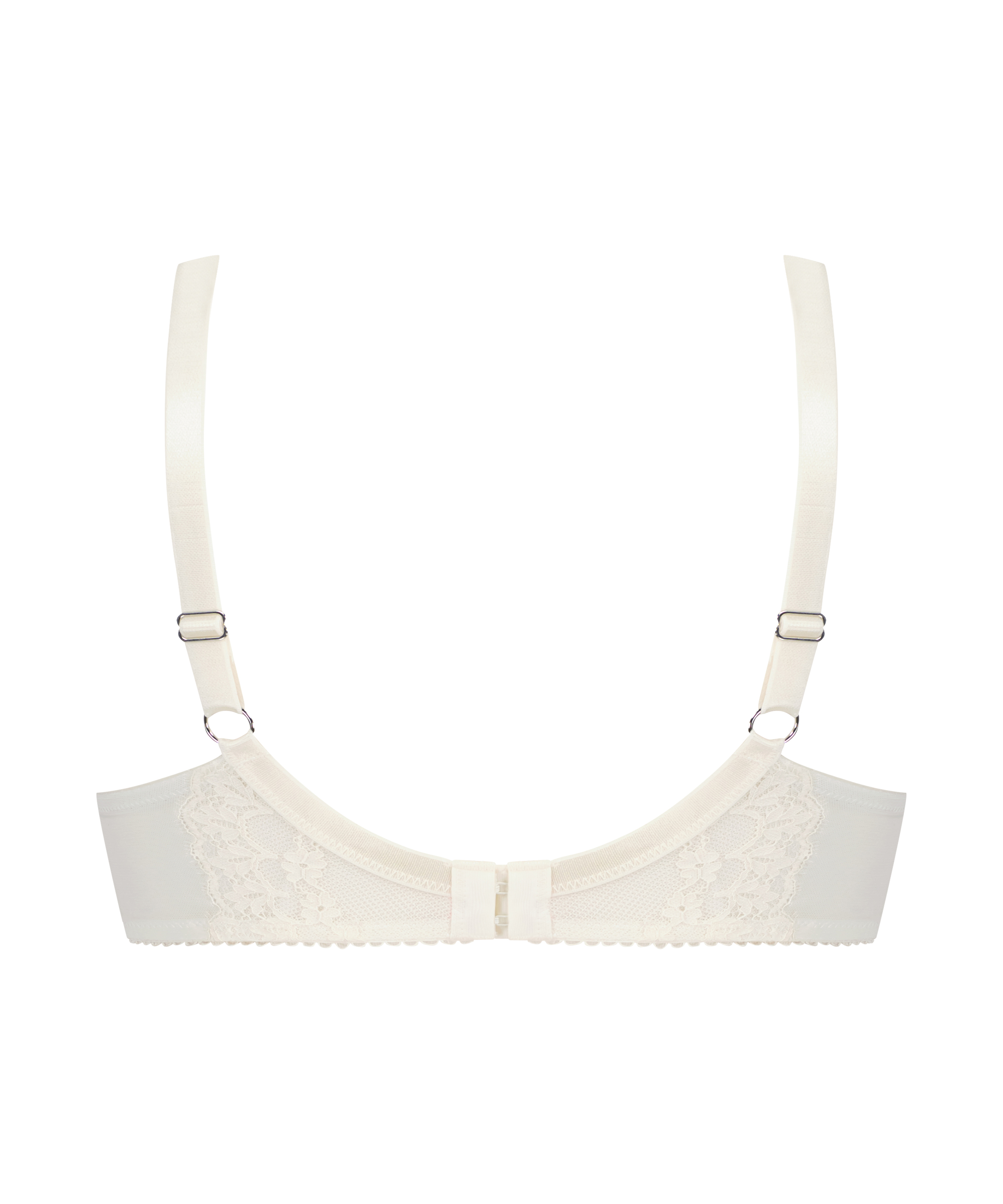 Daisy Non-Padded Underwired Bra, White, main