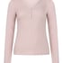 Henley Pyjama Top, Pink