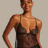 Delphine Lace Cami, Black