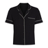 Pyjama Jacket Jersey Essential, Black