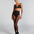 20 Denier Sparkle Back Seam Tights, Black