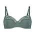 Sophie Non-Padded Underwired Bra, Green